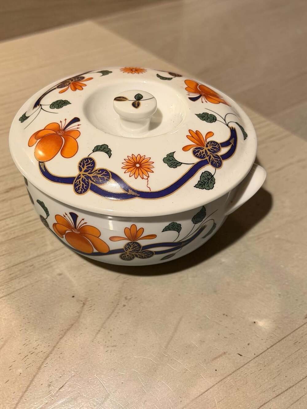 Royal Worcester Grainger Imari Covered Casserole Bowl with Lid